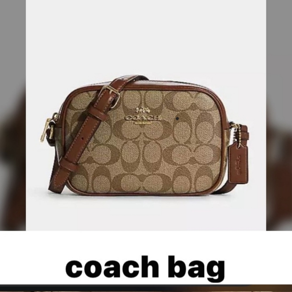 Coach Saddle Camera Bag khaki